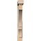 Ekena Millwork Balboa Block Smooth Bracket w/ Offset Brace, Douglas Fir, 5 1/2"W x 30"D x 42"H BKT0604X30X42BOA05SDF - alternate 3